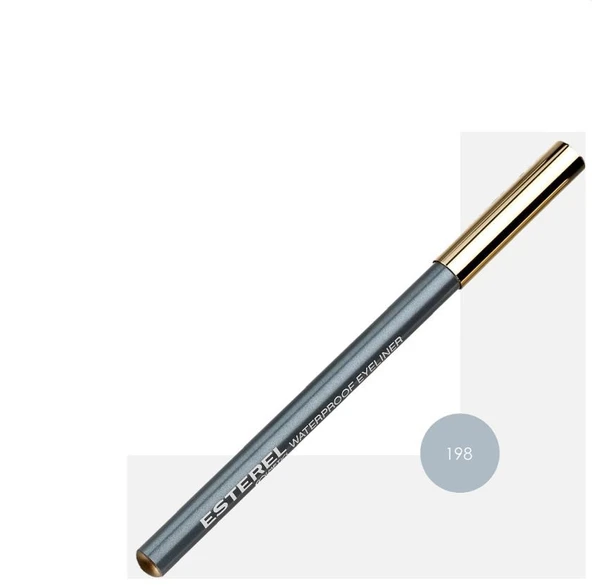 Esterel Waterproof Göz Kalemi - 198 Sedefli Gri