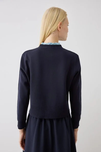 Meva Gömlek Yaka Triko Hırka Terzi Dükkanı - 5