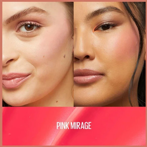 Maybelline New York Sunkisser Hazy Matte Likit Allık - 30 Pink Mirage - 3