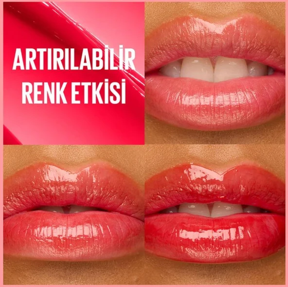 Maybelline New York Lifter Glaze Shea Yağı ve Hyalüronik Asit içeren Renkli Dudak Balmı - 03 Rose Bite - 6