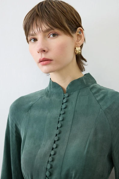 Glorıa Yarım Britli Elbise Terzi Dükkani - Resim 3