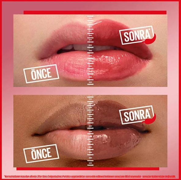 Maybelline New York Lifter Plump Dolgunlaştırıcı Dudak Parlatıcısı- 003 Pink Sting - 3