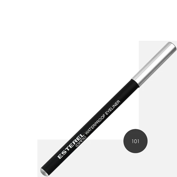 Esterel Waterproof Eyeliner No:101 Siyah