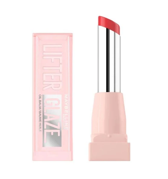 Maybelline New York Lifter Glaze Shea Yağı ve Hyalüronik Asit içeren Renkli Dudak Balmı - 05 Peach Quench
