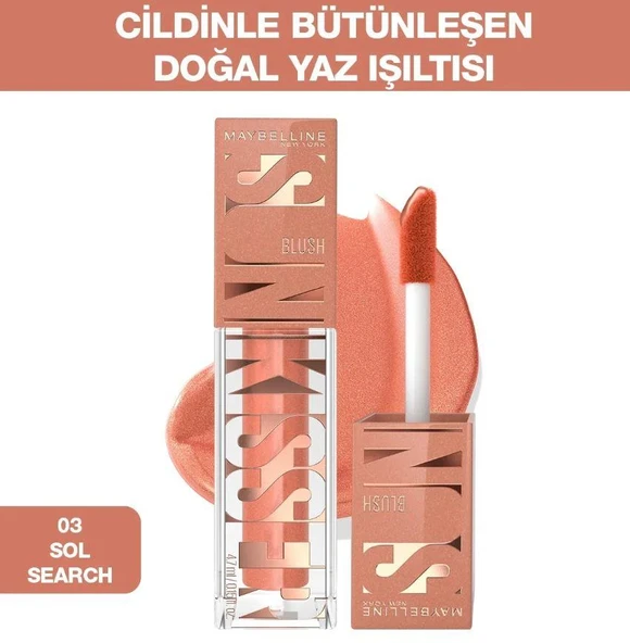 Maybelline New York Sunkisser Likit Allık- 03 Sol Search - 2
