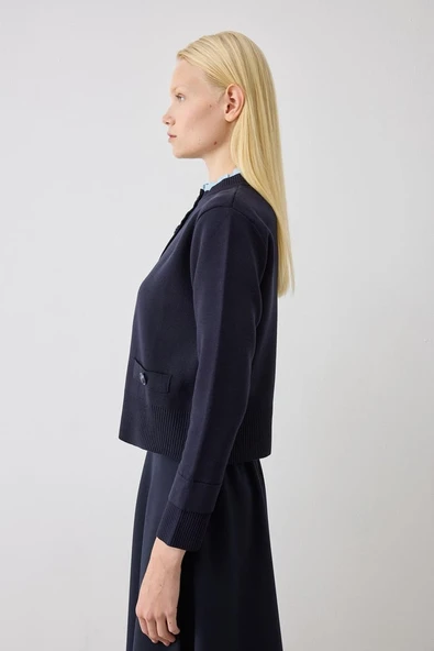 Meva Gömlek Yaka Triko Hırka Terzi Dükkanı - 4