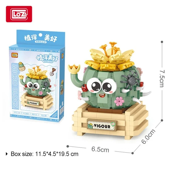 LZ-8834 KAKTÜS 450 PARÇA BLOCK OYUNCAK ürün görseli