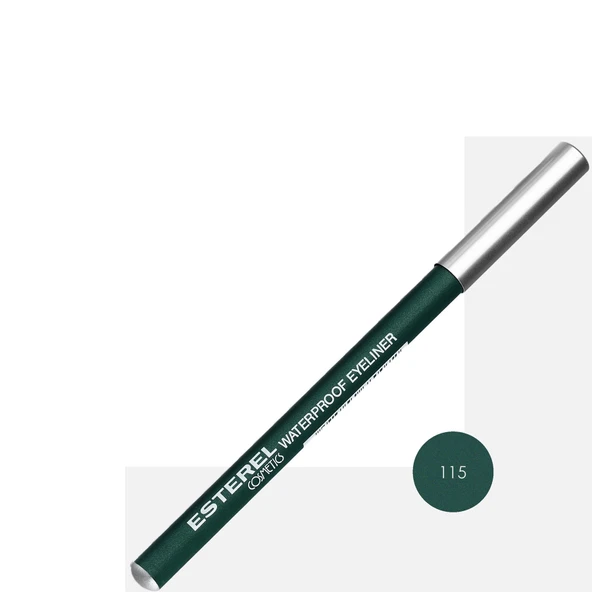 Esterel Waterproff Eyeliner No: 115 Zümrüt Yeşili
