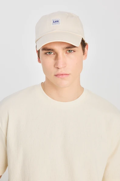 Relaxed Fit Geniş Kesim Bisiklet Yaka Pamuklu Kırık Beyaz T-Shirt L2510271102 - 2