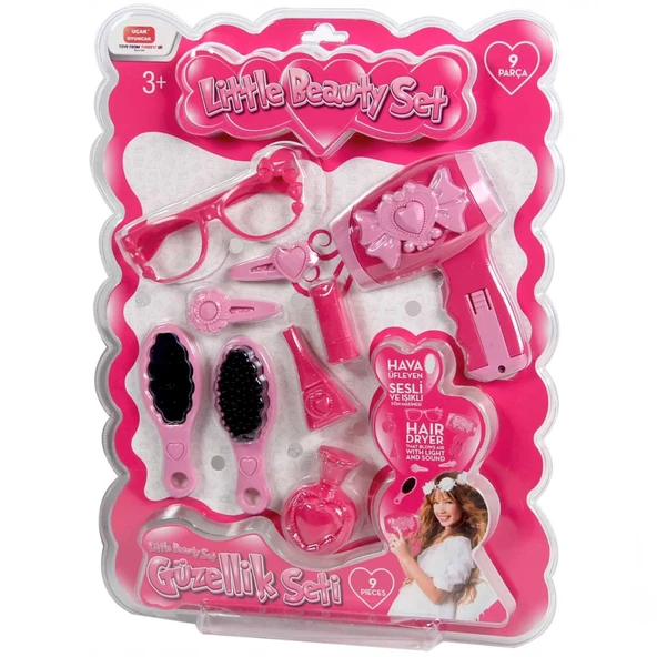 Fön Makineli Kartela Güzellik Seti 9 Parça ürün görseli