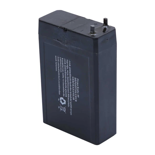 Lightex LT-418 4V 1.8Ah Işıldak Fener Aküsü - Resim 3