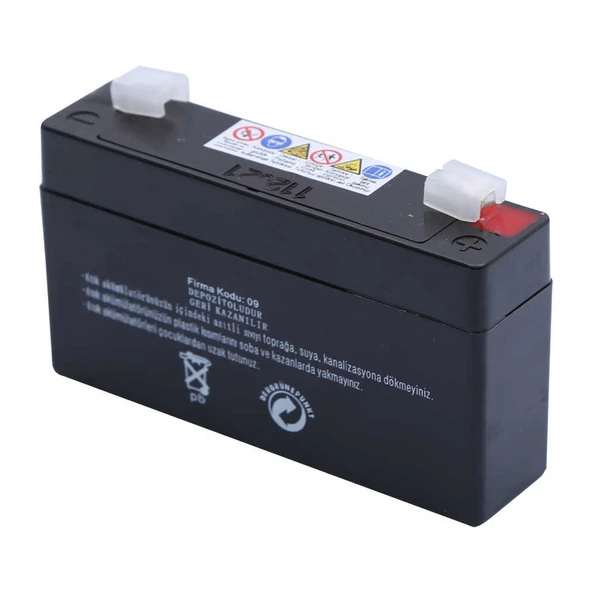 Atex AX6-1.3 6V 1.3Ah Akü - Resim 3