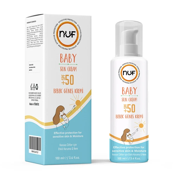 NUF BEBEK GÜNEŞ KREMİ 100 mL