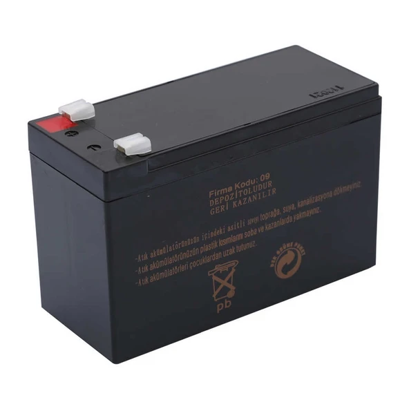 Ataba AT-1290 12V 9Ah Akü - Resim 3