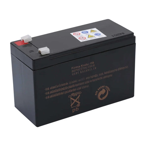 Ataba AT-1270 12V 7Ah Akü - Resim 3