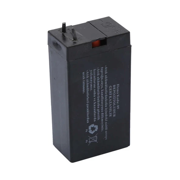 Lightex LT-41N 4V 1.0Ah Işıldak Fener Aküsü - Resim 3