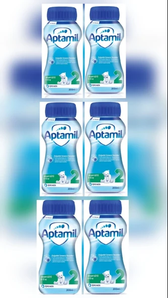 5 Devam Sütü İçime Hazır (Sıvı) 200 ml 6-12 Ay 6 Adet ürün görseli