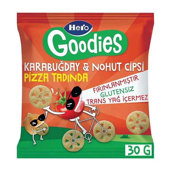 Pizza Karabuğday Nohut Cips 30 gr 1 Adet ürün görseli