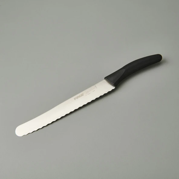 Deluxe Ekmek Bıçağı - Siyah - 18 cm