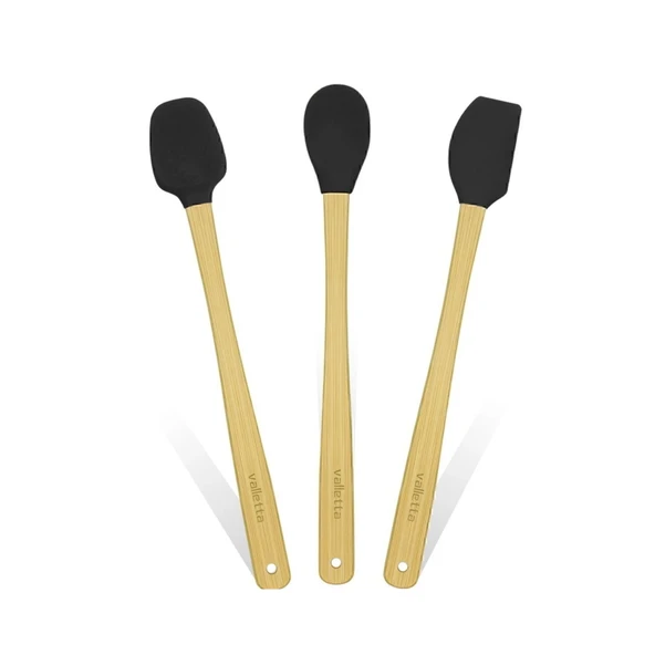 İndigo 3'lü Spatula Seti - Siyah - 26 cm ürün görseli