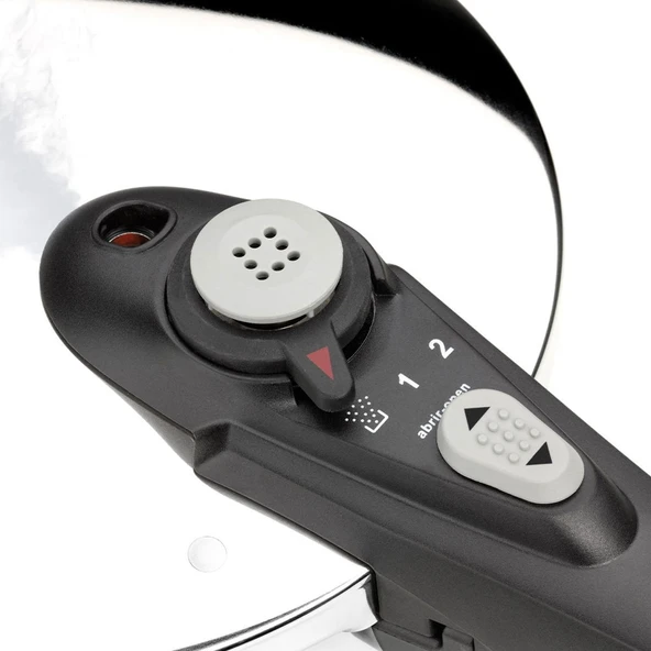 Düdüklü Tencere - Gri - 4 lt - Resim 3