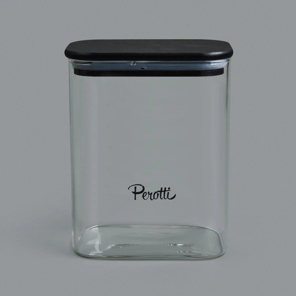 Porter Saklama Kabı - Siyah / Şeffaf - 1,2 lt ürün görseli