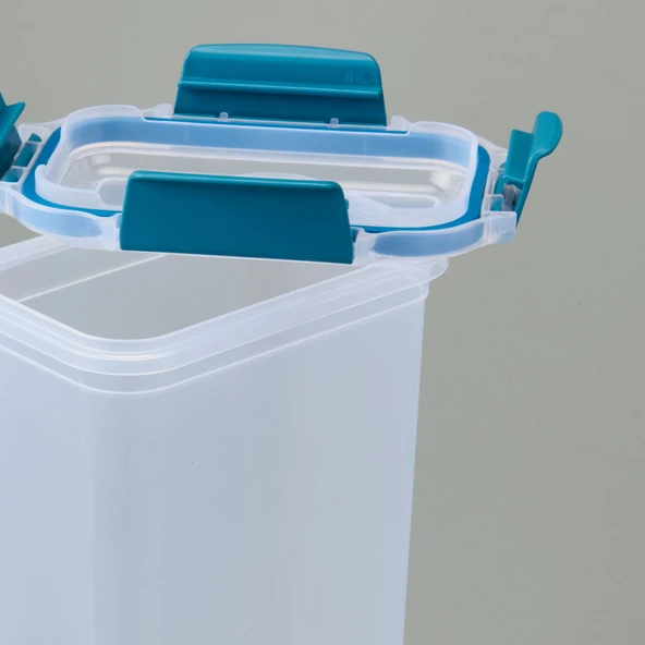 Kilitli Erzak Kabı - Asorti - 1450 ml - 2