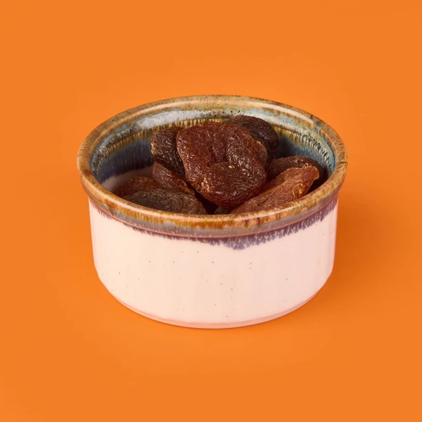 Porselen Sufle Kabı - Mavi - 9 cm - 2