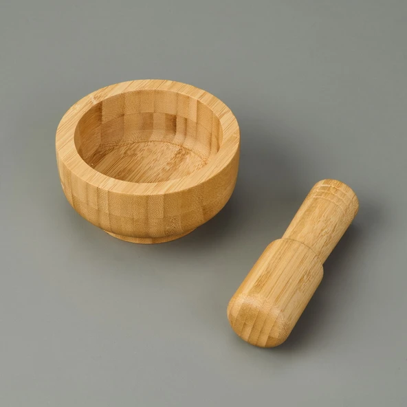 Bambu Havan - Açık Kahverengi - Resim 3