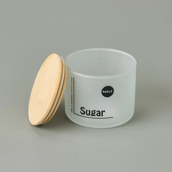Daily Jar Sugar Kavanoz - Şeffaf - 535 ml - Resim 2