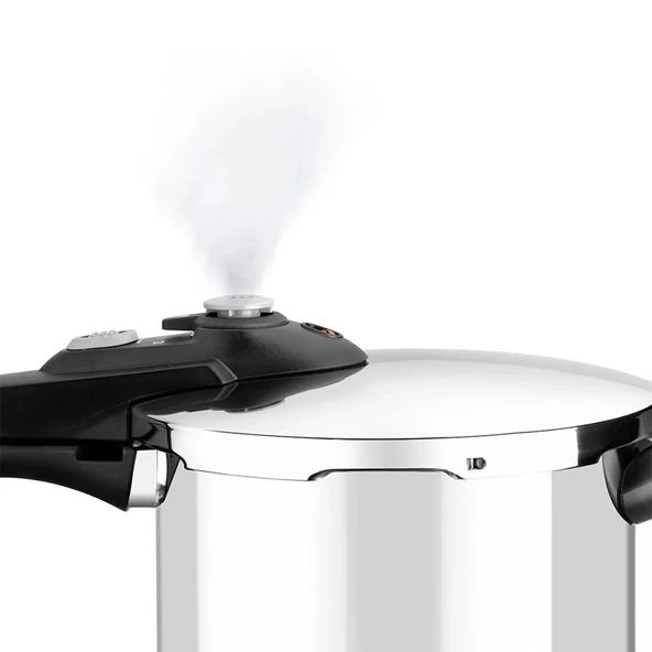 Düdüklü Tencere - Gri - 4 lt - Resim 2