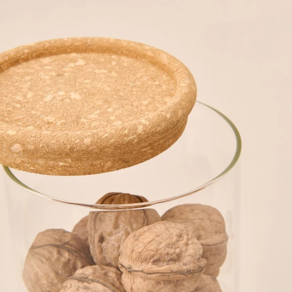 Joseph Cam Kavanoz - Şeffaf / Açık Kahverengi - 1,8 lt - Resim 3