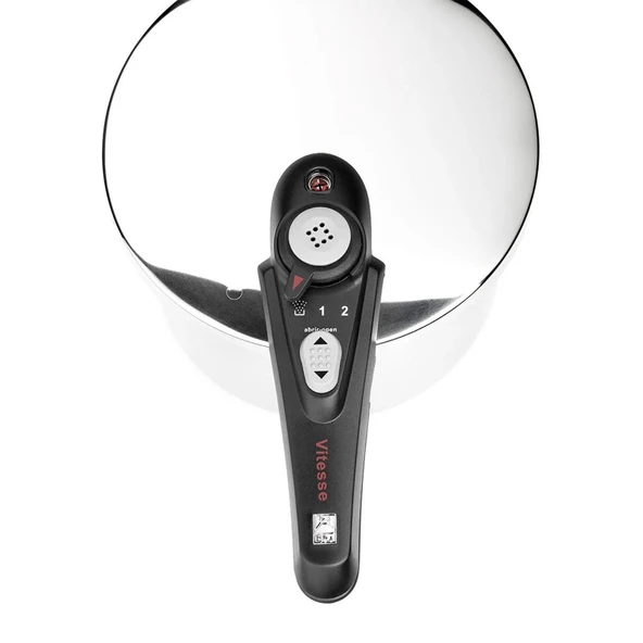 Düdüklü Tencere - Gri - 6 lt - Resim 3