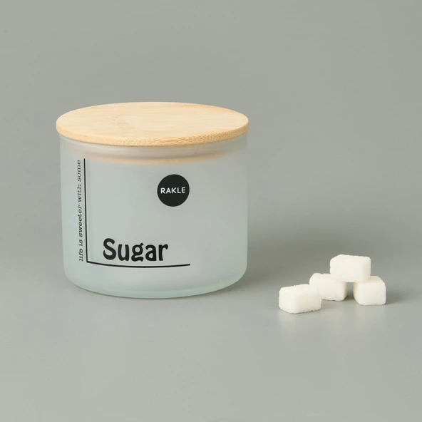Daily Jar Sugar Kavanoz - Şeffaf - 535 ml - Resim 3