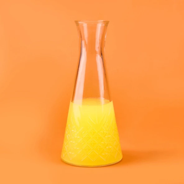 Timeless Düz Karaf - Şeffaf - 940 ml ürün görseli 1