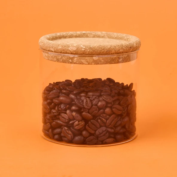 Joseph Cam Kavanoz - Şeffaf / Açık Kahverengi - 800 ml - Resim 3