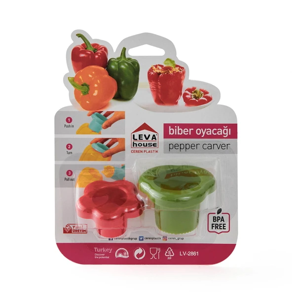 Biber Oyma Aparatı - Asorti ürün görseli