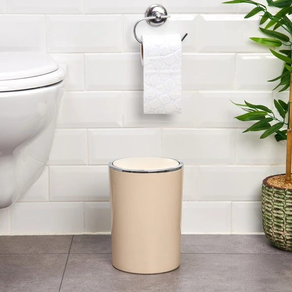 Lenox Çöp Kovası - Bej - 6 lt ürün görseli