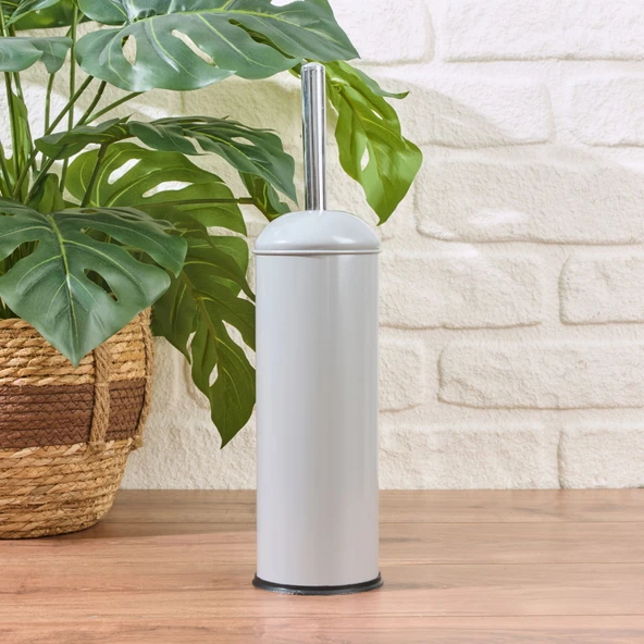 Bath Bon Tuvalet Fırçası - Gri - 40 cm ürün görseli