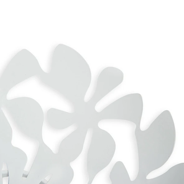 Metal Meyvelik - Beyaz - 30 cm - Resim 3