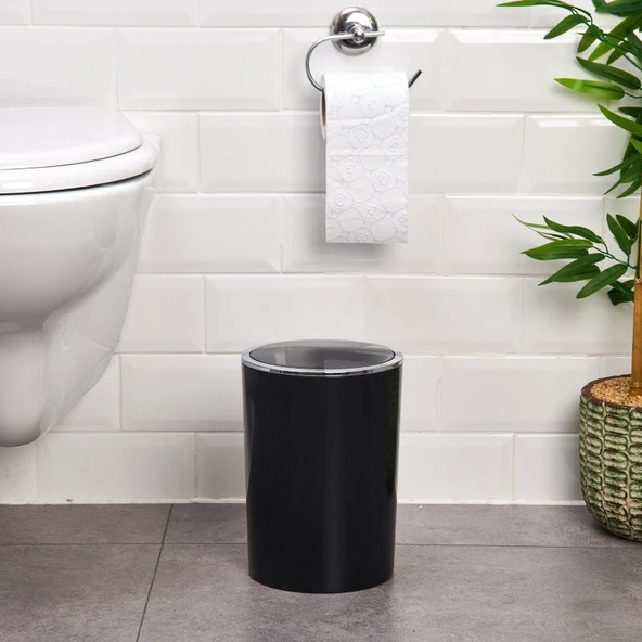 Lenox Çöp Kovası - Siyah - 6 lt ürün görseli