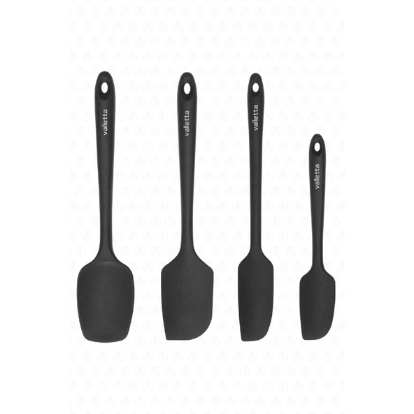 Osteris 4'lü Spatula Seti - Siyah ürün görseli