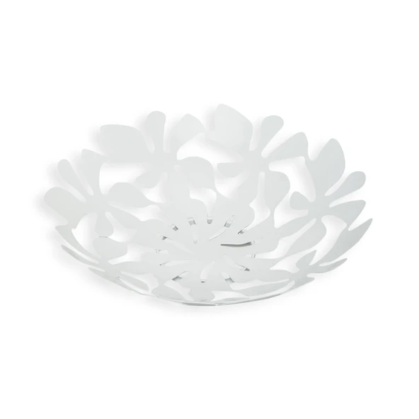 Metal Meyvelik - Beyaz - 30 cm - Resim 2