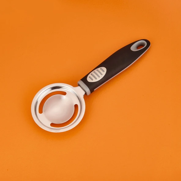 Kitchen Yumurta Ayırıcı - Siyah - 20 cm - Resim 3