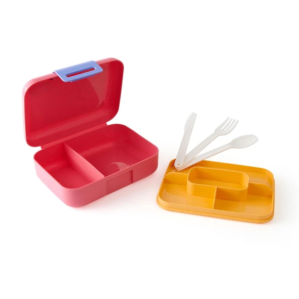 Tasty Beslenme Kabı - Asorti - 19x14,5x17 cm - Resim 3