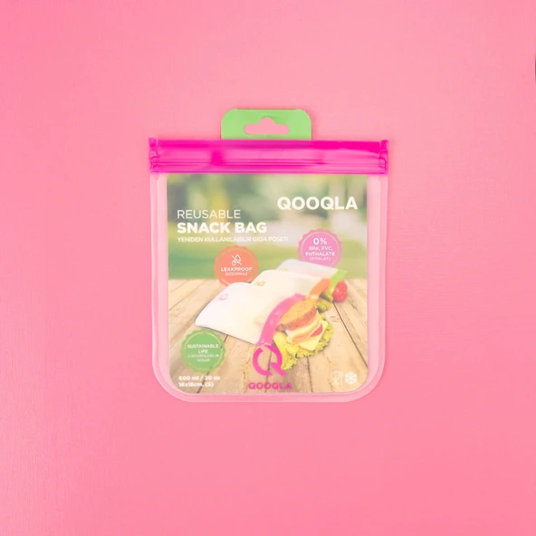 Yıkanabilir Gıda Saklama Poşeti - Asorti - 16x18 cm ürün görseli