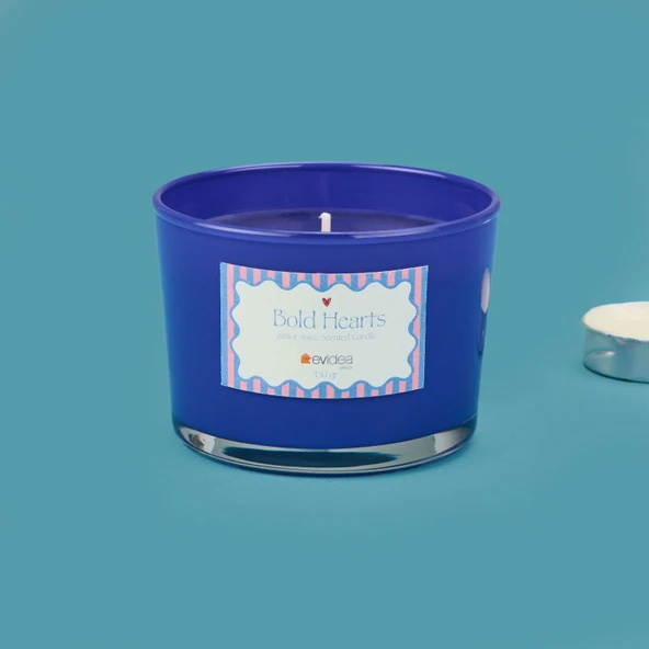 Deco Bold Hearts Mum - Mavi - 150 gr - Resim 2