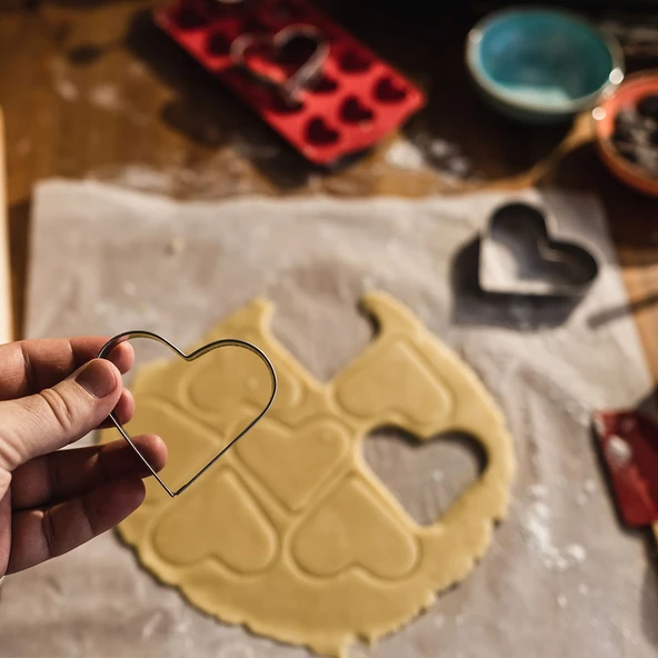 5'li Metal Bisküvi Kalıbı ürün görseli 1