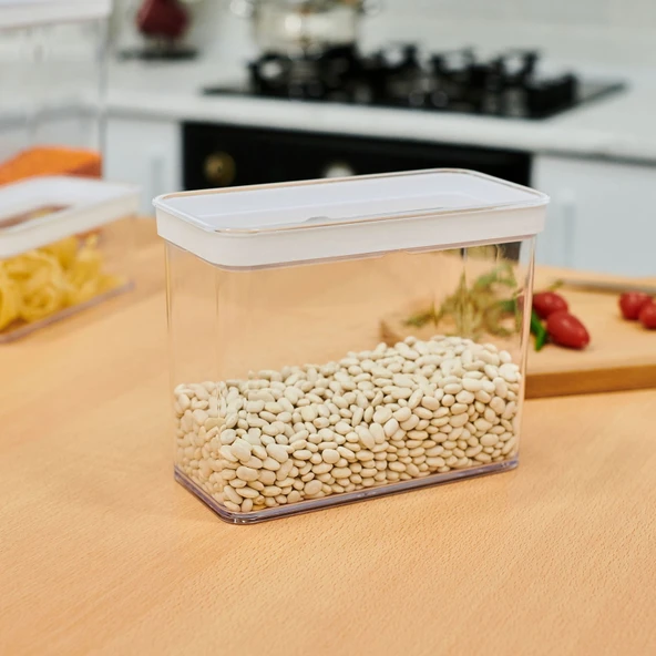 System Dikdörtgen Saklama Kabı - 2 lt