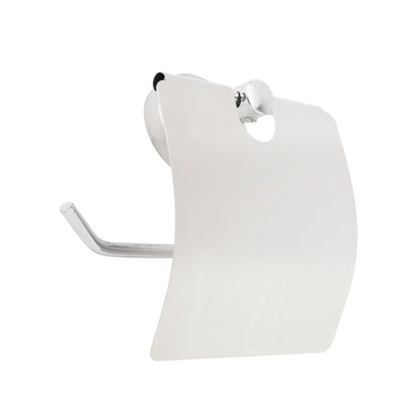 Lüx Geniş Kapaklı Kağıtlık - Krom - 13x5x12,3 cm - 3